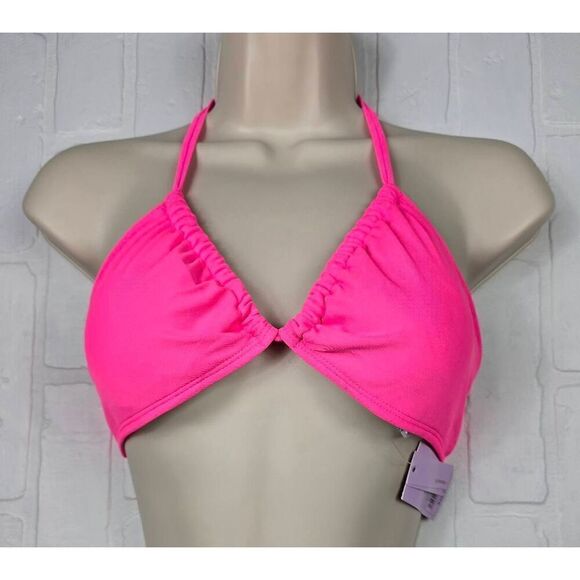 Wild Fable Pink Triangle Bikini Top XS - Picture 3 of 7